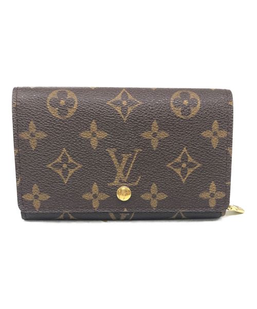 LOUIS VUITTON（ルイ ヴィトン）LOUIS VUITTON (ルイ ヴィトン) ポルトモネ・ビエ・トレゾール ブラウンの古着・服飾アイテム