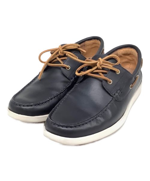 CLARKS（クラークス）CLARKS (クラークス) スリッポン ネイビー サイズ:UK9Gの古着・服飾アイテム