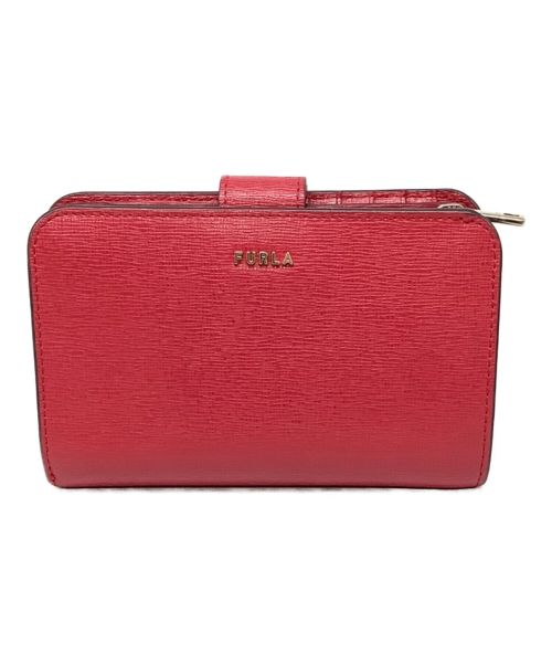 FURLA（フルラ）FURLA (フルラ) 2つ折り財布 レッドの古着・服飾アイテム