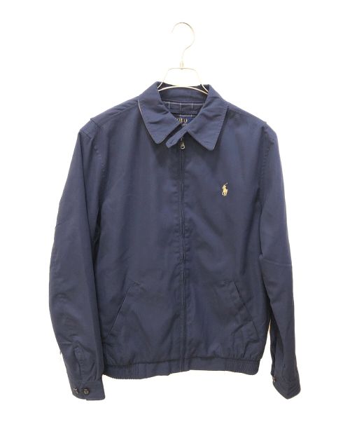 POLO RALPH LAUREN（ポロ・ラルフローレン）POLO RALPH LAUREN (ポロ・ラルフローレン) ブルゾン ネイビー サイズ:XSの古着・服飾アイテム