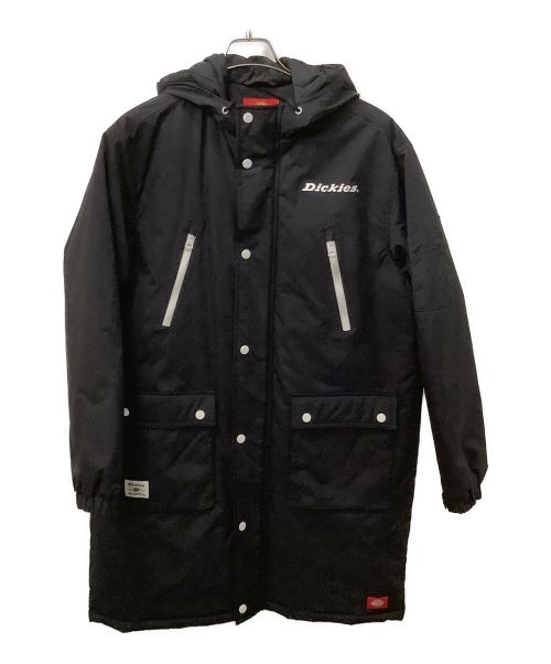 Dickies（ディッキーズ）Dickies (ディッキーズ) 中綿コート ブラック×ホワイト サイズ:Lの古着・服飾アイテム