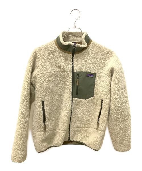 Patagonia（パタゴニア）Patagonia (パタゴニア) キッズ・レトロX・ジャケット ベージュ サイズ:XXL(16-18)の古着・服飾アイテム