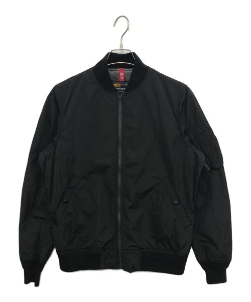 ALPHA INDUSTRIES（アルファインダストリーズ）ALPHA INDUSTRIES (アルファ インダストリーズ) BONDING L-2B ボンディング ジャケット ブラック サイズ:Mの古着・服飾アイテム