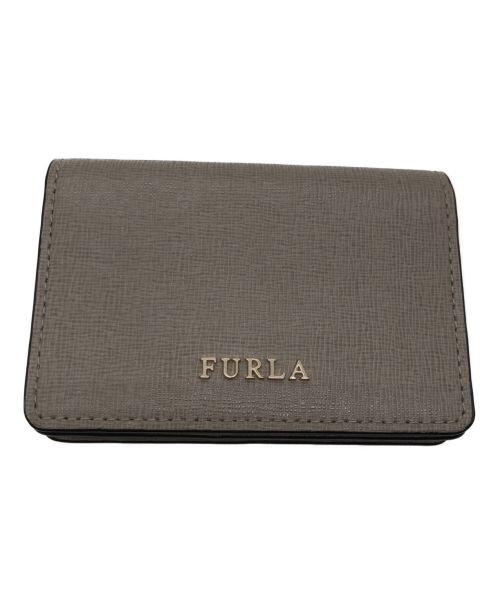 FURLA（フルラ）FURLA (フルラ) カードケース グレージュの古着・服飾アイテム