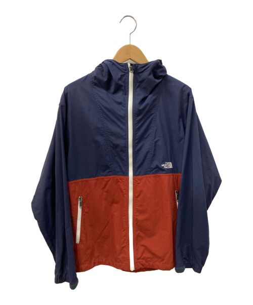 THE NORTH FACE（ザ ノース フェイス）THE NORTH FACE (ザ ノース フェイス) コンパクトジャケット ネイビー×レッド サイズ:Mの古着・服飾アイテム