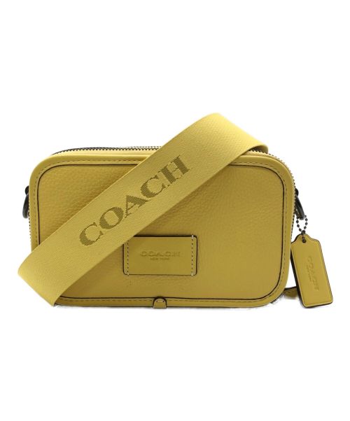 COACH（コーチ）COACH (コーチ) ワイアットクロスボディバッグ イエローの古着・服飾アイテム