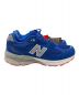 中古・古着 NEW BALANCE (ニューバランス) ローカットスニーカー ブルー サイズ:CM 25.5 未使用品：11000円