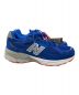 中古・古着 NEW BALANCE (ニューバランス) ローカットスニーカー ブルー サイズ:CM26 未使用品：11000円