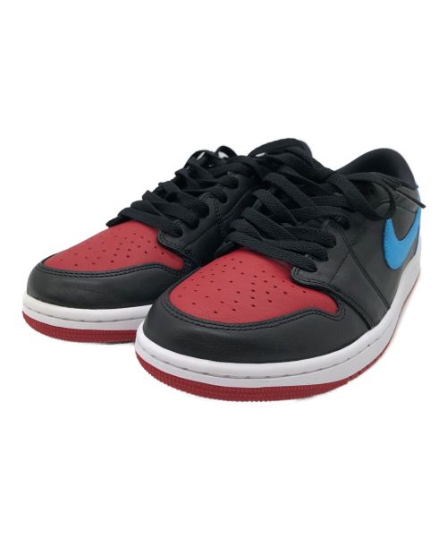 NIKE（ナイキ）NIKE (ナイキ) AIR JORDAN 1 RETRO LOW OG レッドブラック×ブルー サイズ:27.5cmの古着・服飾アイテム