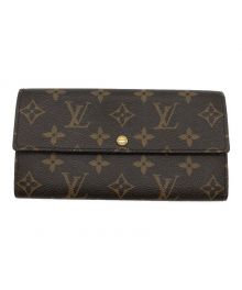 LOUIS VUITTON（ルイ ヴィトン）の古着「ポルトフォイユ・サラ」｜ブラウン