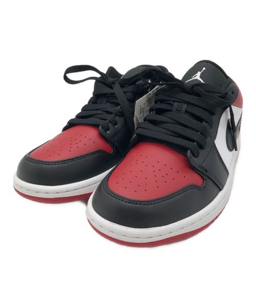 NIKE（ナイキ）NIKE (ナイキ) Air Jordan  1 Low レッド×ブラック サイズ:25.0cm 未使用品の古着・服飾アイテム