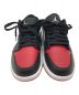 NIKE (ナイキ) Air Jordan  1 Low レッド×ブラック サイズ:25.0cm 未使用品：11000円