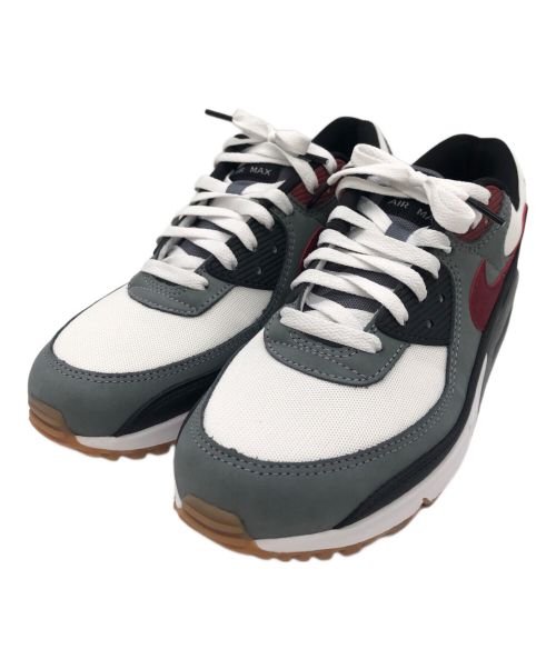 NIKE（ナイキ）NIKE (ナイキ) AIR MAX90 ホワイト×グレー サイズ:27.5cmの古着・服飾アイテム