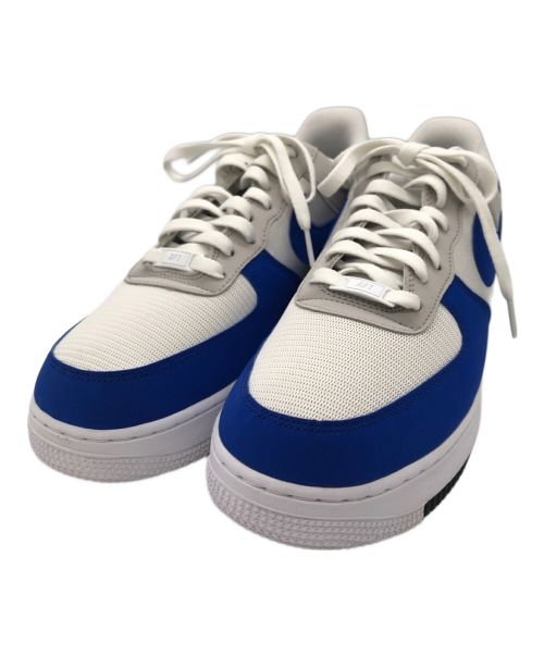 NIKE（ナイキ）NIKE (ナイキ) AIR FORCE1‘07 LV8 ホワイト×ブルー サイズ:27.5cmの古着・服飾アイテム