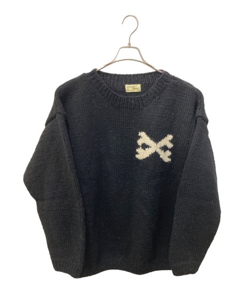 Mcmachan Woolen（マクマーンウーレン）Mcmachan Woolen (マクマーンウーレン) ニット ブラック サイズ:表記なしの古着・服飾アイテム