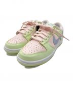 NIKEナイキ）の古着「DUNK LOW」｜黄緑×ピンク