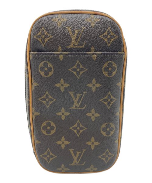 LOUIS VUITTON（ルイ ヴィトン）LOUIS VUITTON (ルイ ヴィトン) ポシェットガンジュ ブラウンの古着・服飾アイテム