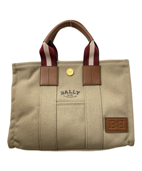 BALLY（バリー）BALLY (バリー) ミニトートバッグ ベージュの古着・服飾アイテム