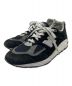 NEW BALANCE (ニューバランス) ローカットスニーカー ブラック×グレー サイズ:27.5：11000円