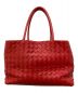 BOTTEGA VENETA (ボッテガベネタ) トートバッグ レッド：60000円