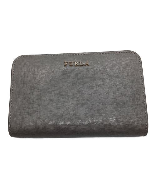 FURLA（フルラ）FURLA (フルラ) 2つ折り財布 グレーの古着・服飾アイテム