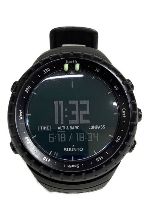 SUUNTO（スント）SUUNTO (スント) デジタルウォッチ ブラックの古着・服飾アイテム