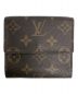 LOUIS VUITTON (ルイ ヴィトン) ポルトフォイユエリーズ ブラウン：14800円