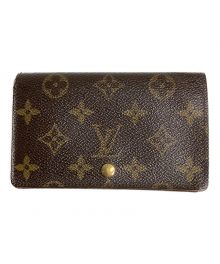 LOUIS VUITTON（ルイ ヴィトン）の古着「2つ折り財布」｜ブラウン