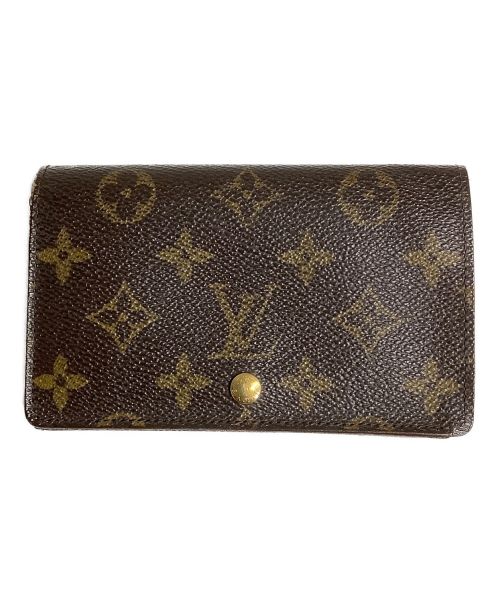 LOUIS VUITTON（ルイ ヴィトン）LOUIS VUITTON (ルイ ヴィトン) 2つ折り財布 ブラウンの古着・服飾アイテム