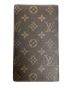 LOUIS VUITTON (ルイ ヴィトン) 長財布 ブラウン：8800円