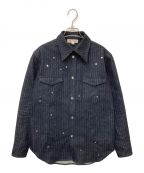 masuエムエーエスユー）の古着「STARDUST DENIM SHIRTS」｜インディゴ