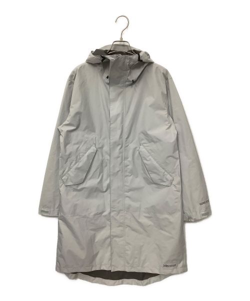 MARMOT（マーモット）Marmot (マーモット) BEAMS (ビームス) ナイロンモッズコート ライトグレー サイズ:Sの古着・服飾アイテム