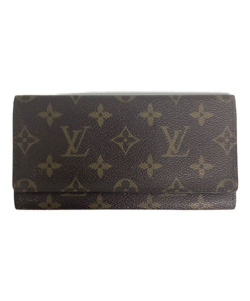 LOUIS VUITTON（ルイ ヴィトン）LOUIS VUITTON (ルイ ヴィトン) ポルトサークルバイフォールド  ブラウンの古着・服飾アイテム