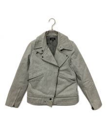 A.P.C.（アーペーセー）の古着「コットンライダースジャケット」｜グレー