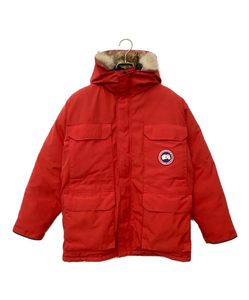 CANADA GOOSE（カナダグース）CANADA GOOSE (カナダグース) ダウンジャケット レッド サイズ:Lの古着・服飾アイテム