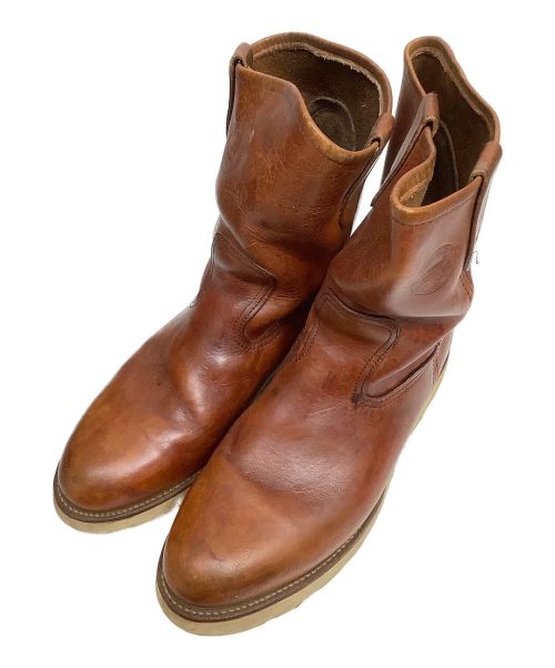 RED WING（レッドウィング）RED WING (レッドウィング) ペコスブーツ ブラウン サイズ:9 1/2の古着・服飾アイテム