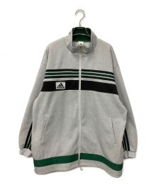 adidas（アディダス）の古着「トラックジャケット」｜グレー×グリーン