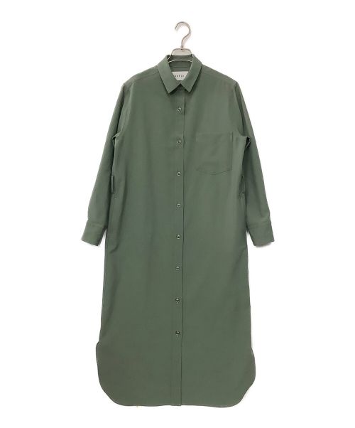 SOEJU（ソージュ）SOEJU (ソージュ) シャツワンピース グリーン サイズ:Mの古着・服飾アイテム