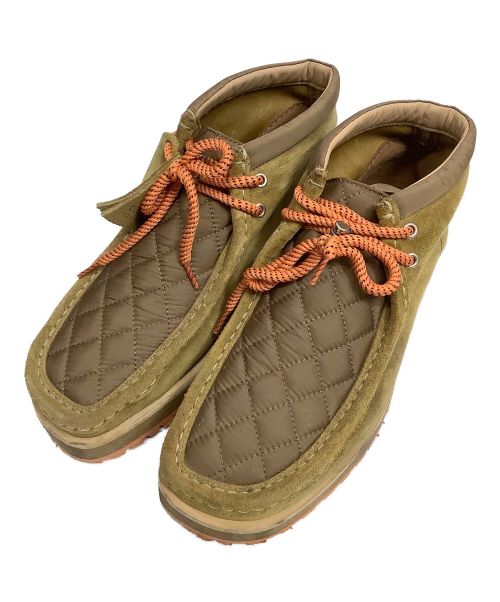 MONCLER（モンクレール）MONCLER (モンクレール) CLARKS (クラークス) ショートブーツ ブラウン サイズ:26.5cmの古着・服飾アイテム