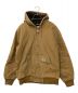 CarHartt（カーハート）の古着「ダックフーデッドジャケット」｜キャメル