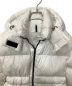 MONCLER (モンクレール) ダウンコート ホワイト サイズ:2：85000円