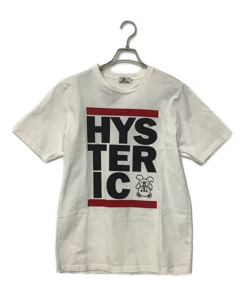 Hysteric Glamour（ヒステリックグラマー）Hysteric Glamour (ヒステリックグラマー) プリントTシャツ ホワイト サイズ:Mの古着・服飾アイテム