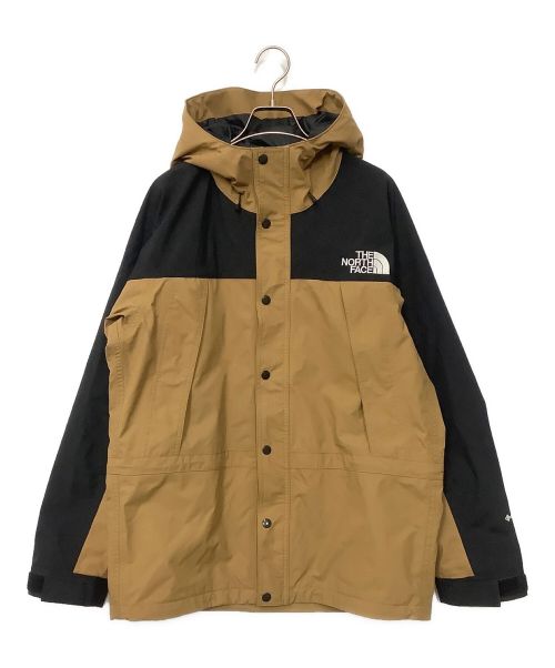 THE NORTH FACE（ザ ノース フェイス）THE NORTH FACE (ザ ノース フェイス) マウンテンパーカー ブラウン×ブラック サイズ:Lの古着・服飾アイテム