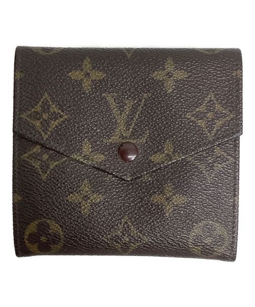 LOUIS VUITTON（ルイ ヴィトン）LOUIS VUITTON (ルイ ヴィトン) ポルトモネビエ カルトクレディ ブラウンの古着・服飾アイテム