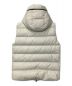 MONCLER (モンクレール) ダウンベスト ホワイト サイズ:1：69800円