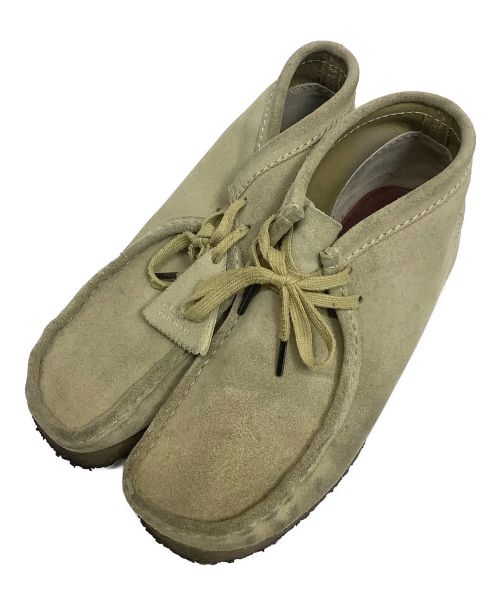 CLARKS（クラークス）CLARKS (クラークス) ワラビーブーツ ベージュ サイズ:26.5cmの古着・服飾アイテム