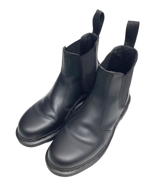 Dr.Martens（ドクターマーチン）Dr.Martens (ドクターマーチン) サイドゴアブーツ ブラック サイズ:UK8の古着・服飾アイテム