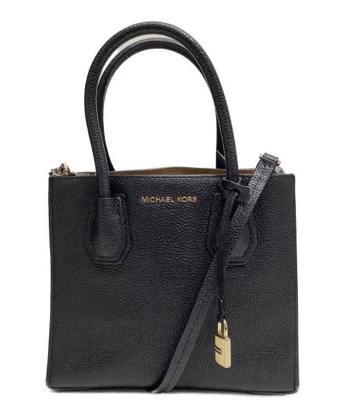 MICHAEL KORS（マイケルコース）MICHAEL KORS (マイケルコース) ショルダーバッグ ブラックの古着・服飾アイテム