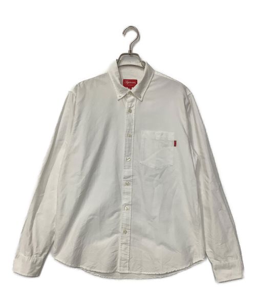 SUPREME（シュプリーム）Supreme (シュプリーム) ボタンダウンシャツ ホワイト サイズ:Sの古着・服飾アイテム
