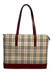 BURBERRY（バーバリー）の古着「ショルダートートバッグ」｜ベージュ